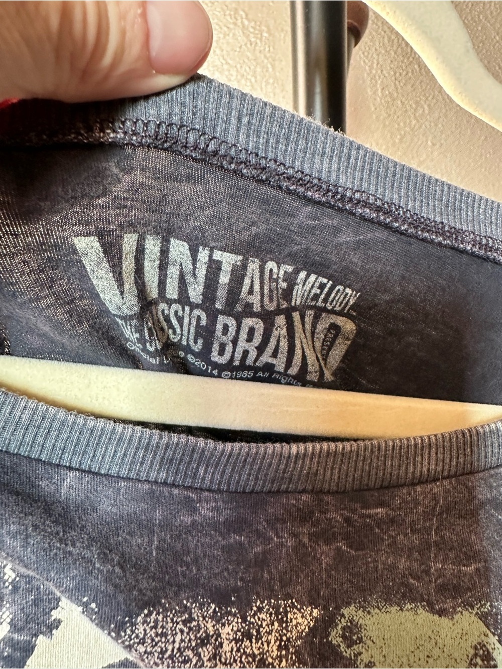 Vintage Black Text Graphic on Cream Background - Picture 5 of 5